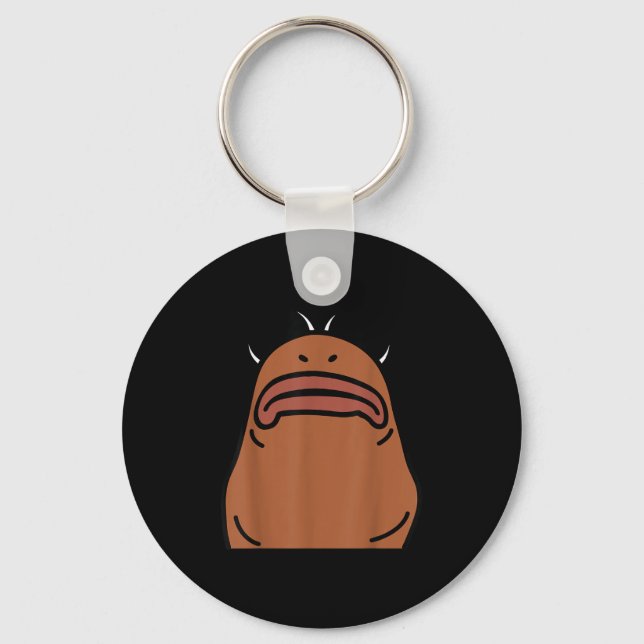 Marcus The Worm Halloween Costume  Keychain (Front)