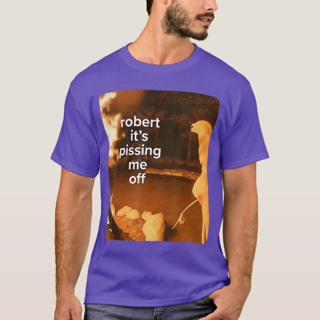 Marcus The Worm Robert Meme T-Shirt (Front)