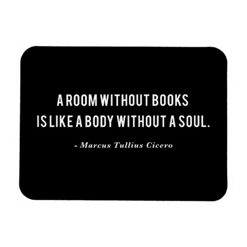 Marcus Tullius Cicero Books Quote Magnet