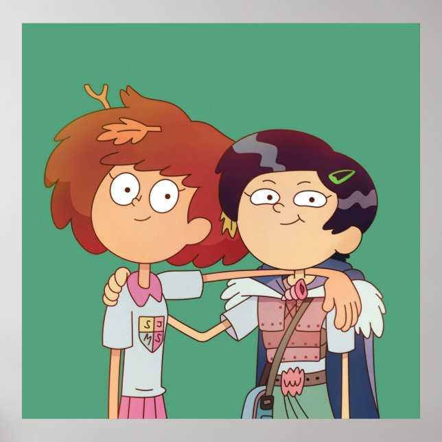 Marcy and Anne Amphibia Poster (Front)