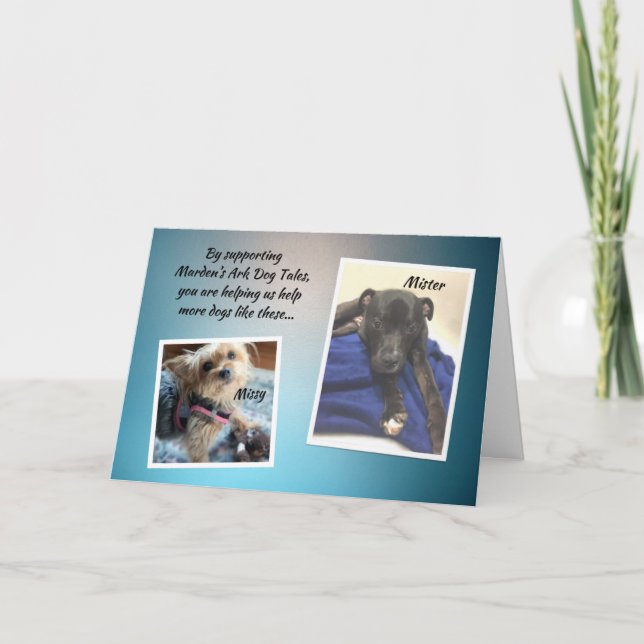 Mardens Ark Mister and Missy Thank You Card (Front)