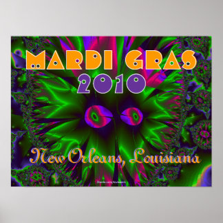 Mardi Gras 2010 Poster