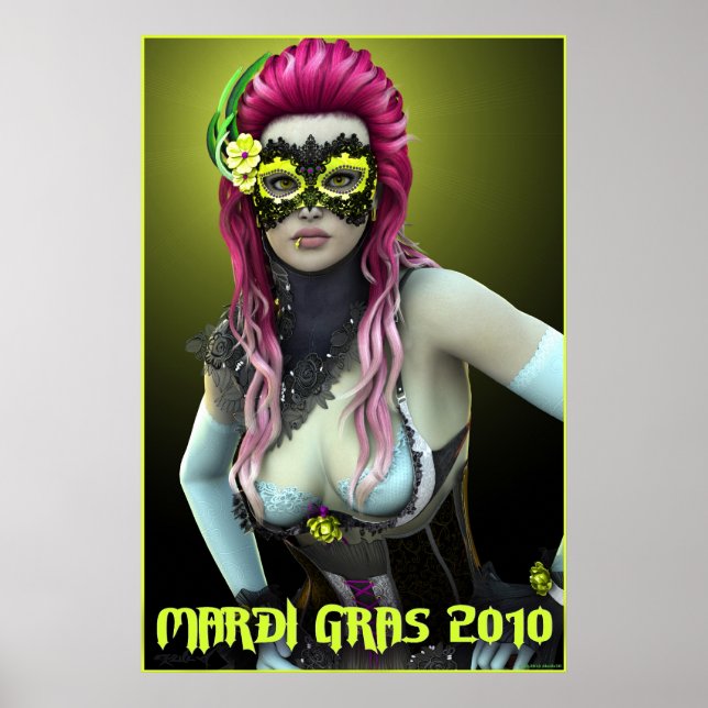 Mardi Gras 2010 Poster (Front)