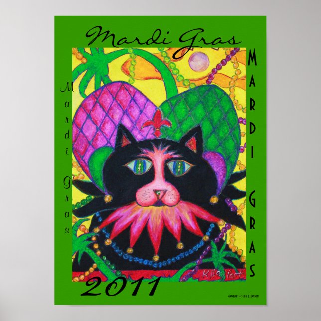 Mardi Gras 2011 Mardi Gras Poster (Front)