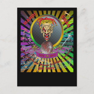 Mardi-Gras-2011 The Joker-1 Postcard