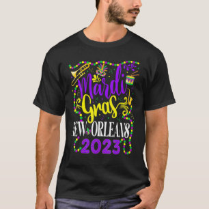 Mardi Gras 2023 Carnival Funny Costume_3 T-Shirt
