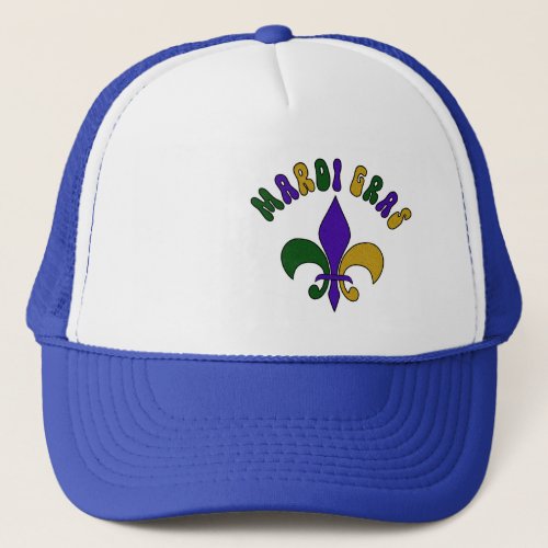Mardi Gras 2023 Flamboyant Masquerade Celebration Trucker Hat