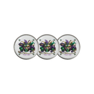 Mardi Gras 2024 Golf Ball Marker