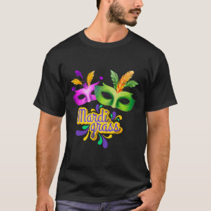 Mardi Gras 2024 Jester Outfit Kids Girls Boys Men T-Shirt
