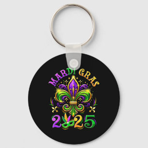 Mardi Gras 2025 Fleur De Lis Men Women Kids New Or Keychain