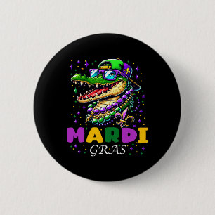 Mardi Gras 2025 For Men Woman Kids  Button