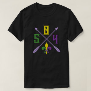 Mardi Gras 504 T-Shirt