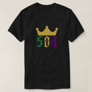 Mardi Gras 504 T-Shirt
