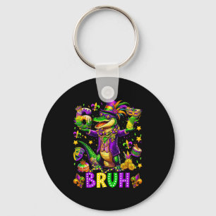 Mardi Gras 67 Alligator Mardigator Six Seven Funny Keychain