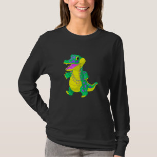 Mardi Gras Alligator Masquerade Carnival Costume M T-Shirt