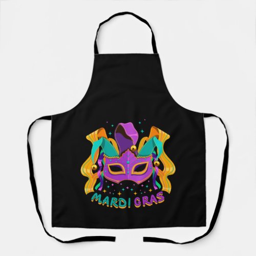 Mardi Gras Apron