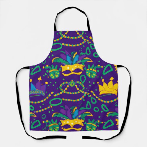 Mardi gras apron