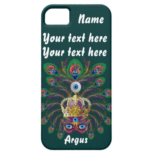 Mardi Gras Argos-Argus Eyes Important view notes iPhone SE/5/5s Case