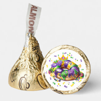 Mardi Gras Baby Girl Gold Foil Hershey®'s Kisses®