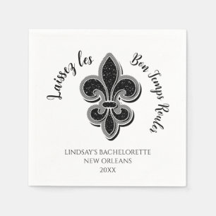 Mardi Gras Bachelorette Party  Napkins