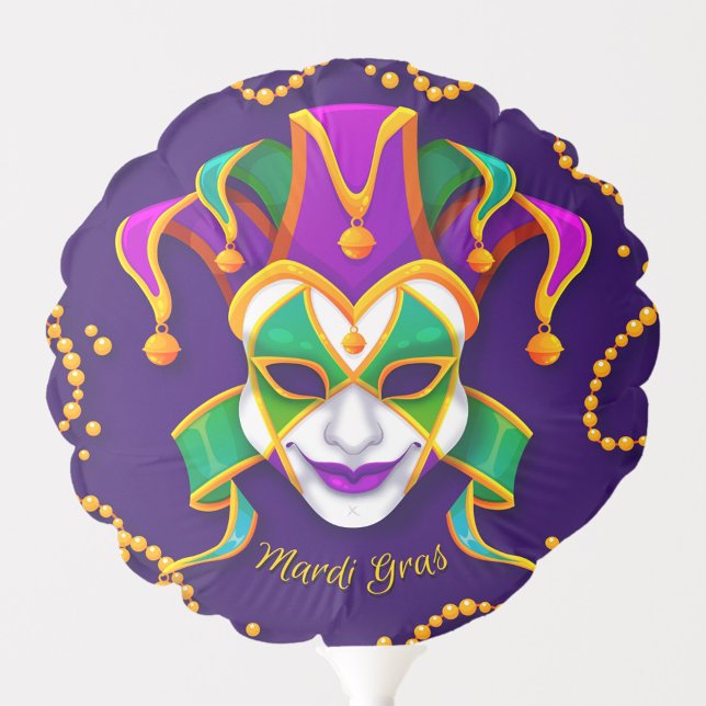 Mardi Gras Balloon (Mardi Gras Decorated Balloon!)