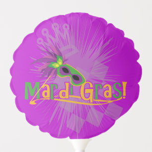 Mardi Gras Balloon