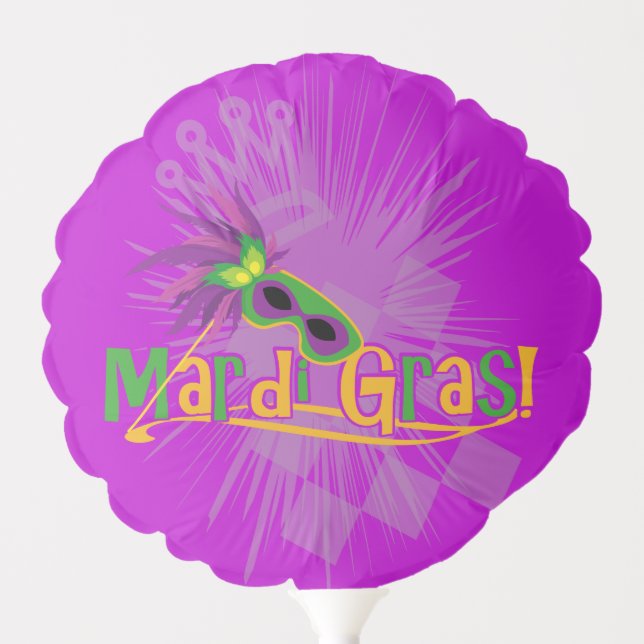 Mardi Gras Balloon (Front)