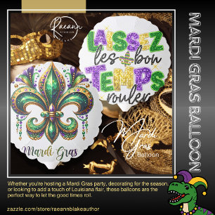 Mardi Gras Balloons