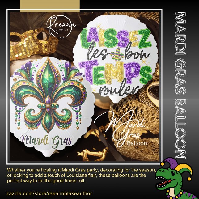 Mardi Gras Balloons (Creator Uploaded)