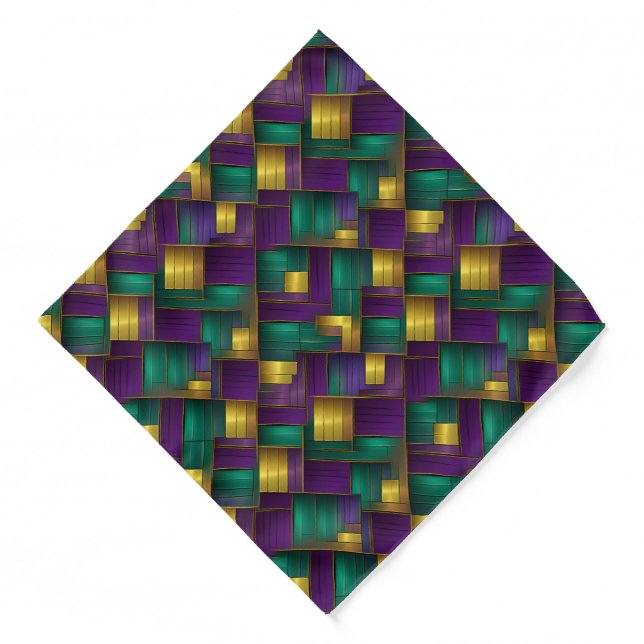 Mardi Gras Bandana (Front)