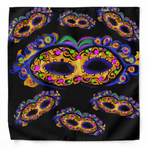MARDI GRAS BANDANA
