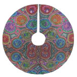 Mardi Gras Bead Custom Tree Skirt