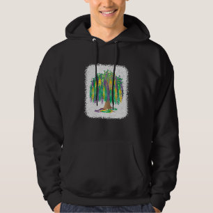 Mardi Gras Bead Tree Hoodie