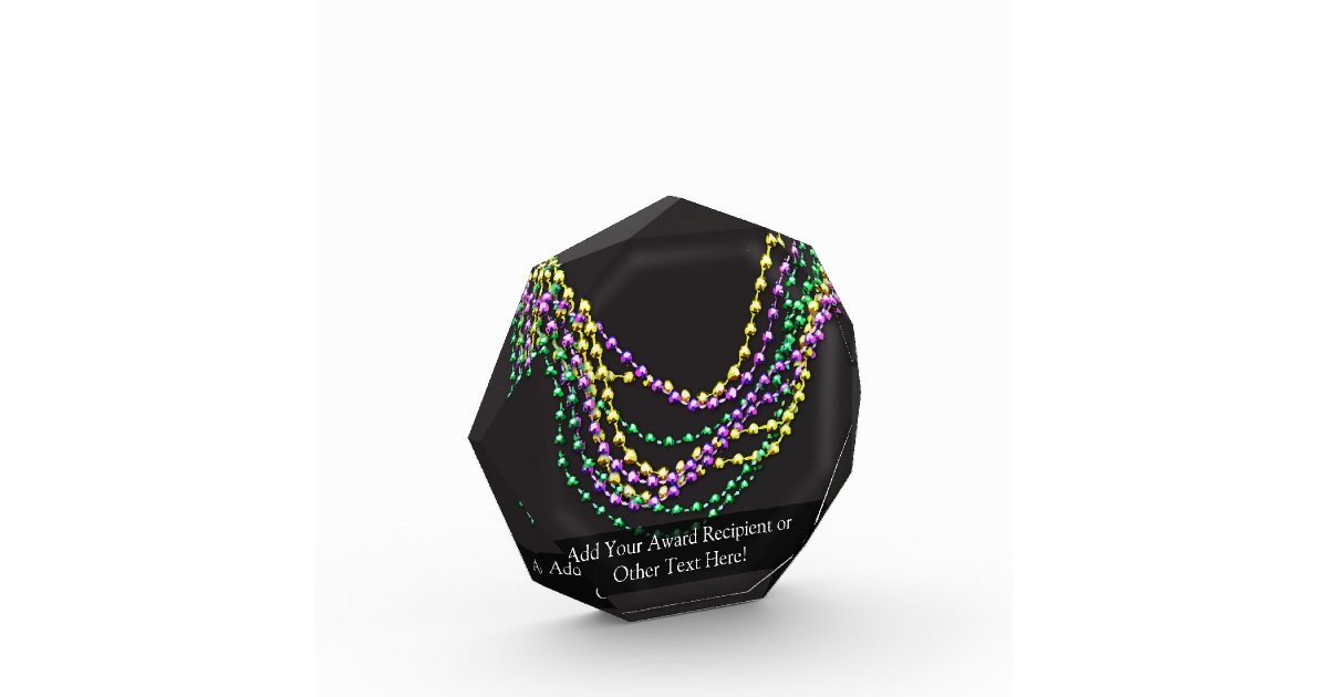 mardi gras bead eye