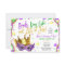 Mardi Gras Birthday Party Invitation