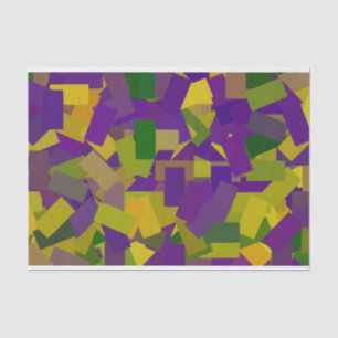 Mardi Gras Blocks Tissue Paper