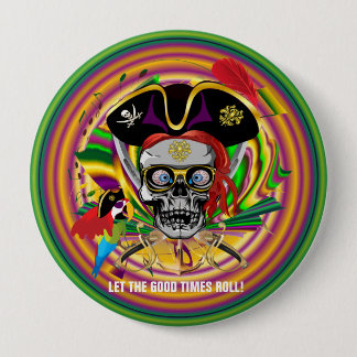 Mardi Gras Button