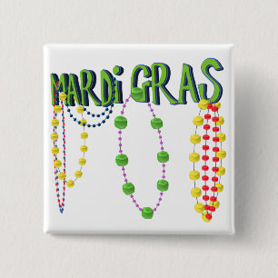 Mardi Gras button
