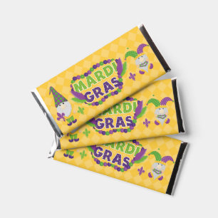Mardi Gras Candy Bar Wrapper Party Favors