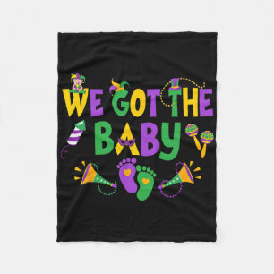 Mardi Gras Carnival Celebration We Got The 4 Fleece Blanket