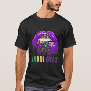 Mardi Gras Carnival Costume Purple T-Shirt