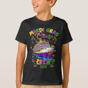 Mardi Gras Carnival Cruise 2025 Cruising Mask Ship T-Shirt