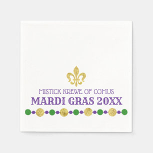 Mardi Gras   Carnival Masquerade Napkins