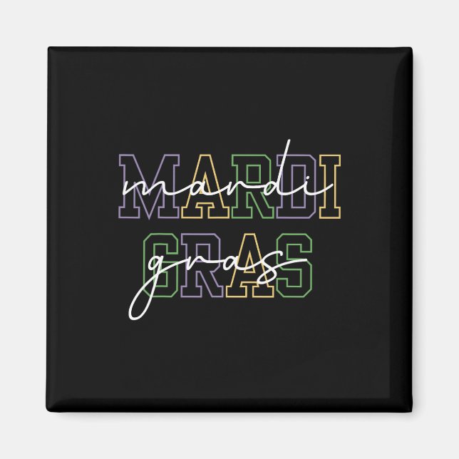 Mardi Gras Carnival New Orleans For Women  Magnet (Front)