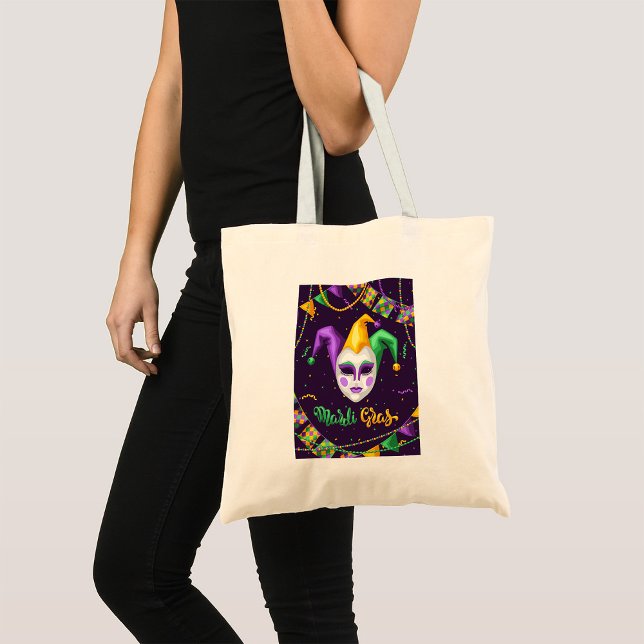 Mardi Gras Carnival Tote Bag (Creator Uploaded)