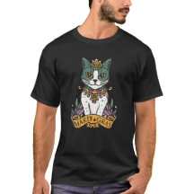 Mardi Gras Cat cute Playful Design for Cat Lovers