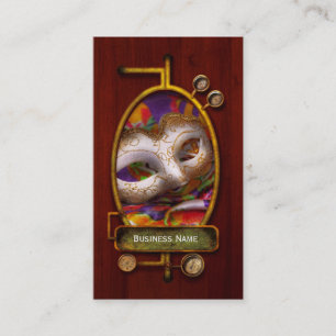 Mardi Gras - Celebrating Mardi Gras Business Card