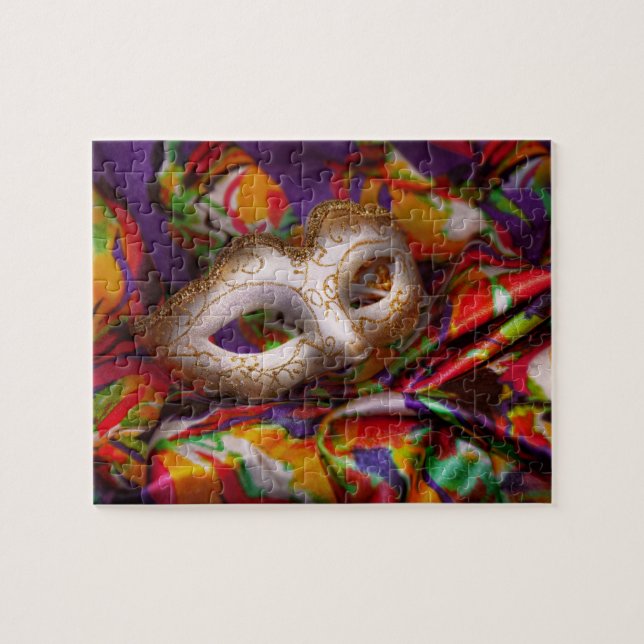 Mardi Gras - Celebrating Mardi Gras Jigsaw Puzzle (Horizontal)