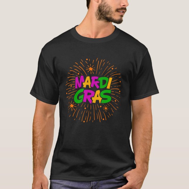 Mardi Gras Celebration T-Shirt (Front)