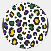 Mardi Gras Birthday Party Stickers — Party Beautifully